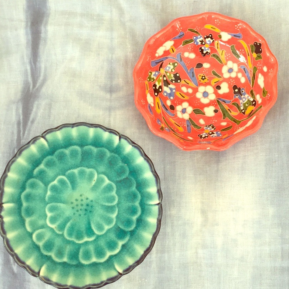 Vintage Japanese and handmade Turkish bowl🧿🧿